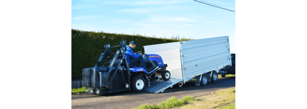 Twintrailer voertuigtransporter